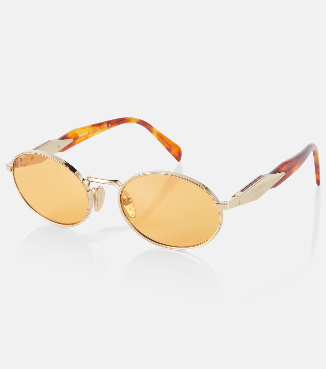 Occhiali da sole PRADA a forma ovale per uno stile giovane e moderno