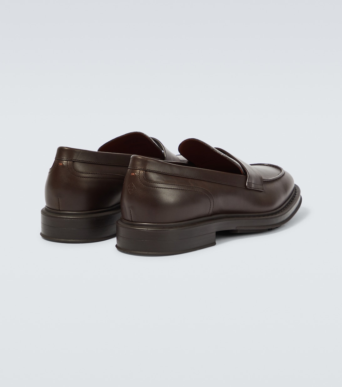 Travis 레더 페니 로퍼 | Loro Piana
