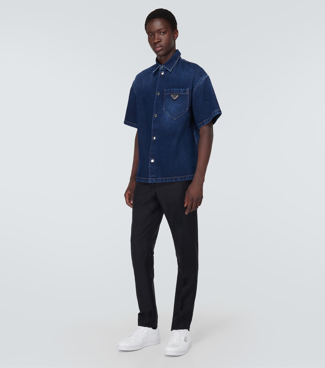 Sneakers Downtown in pelle | Prada