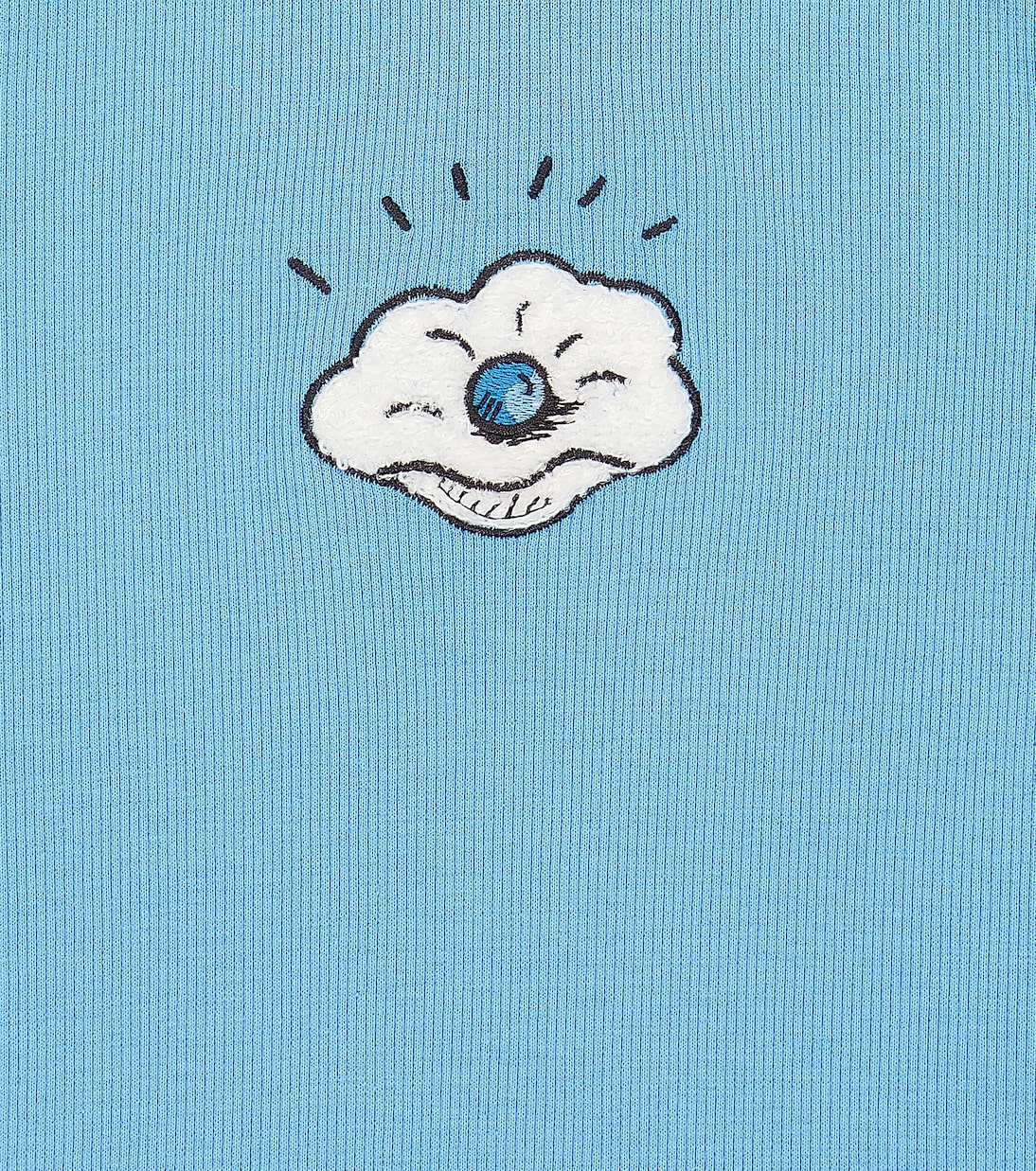 Seashell cotton turtleneck T-shirt | Mini Rodini
