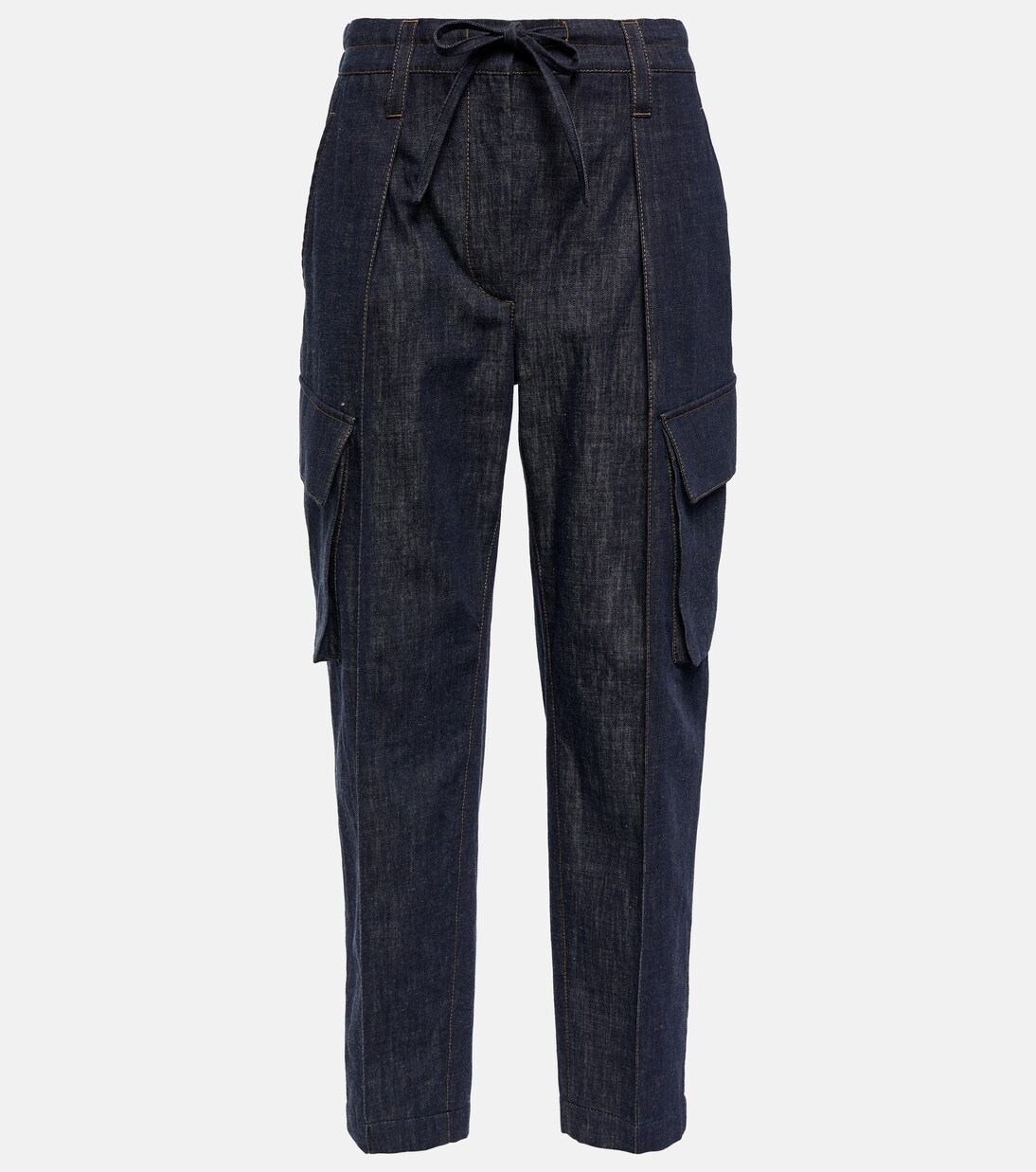 Jeans tapered a vita media | Brunello Cucinelli