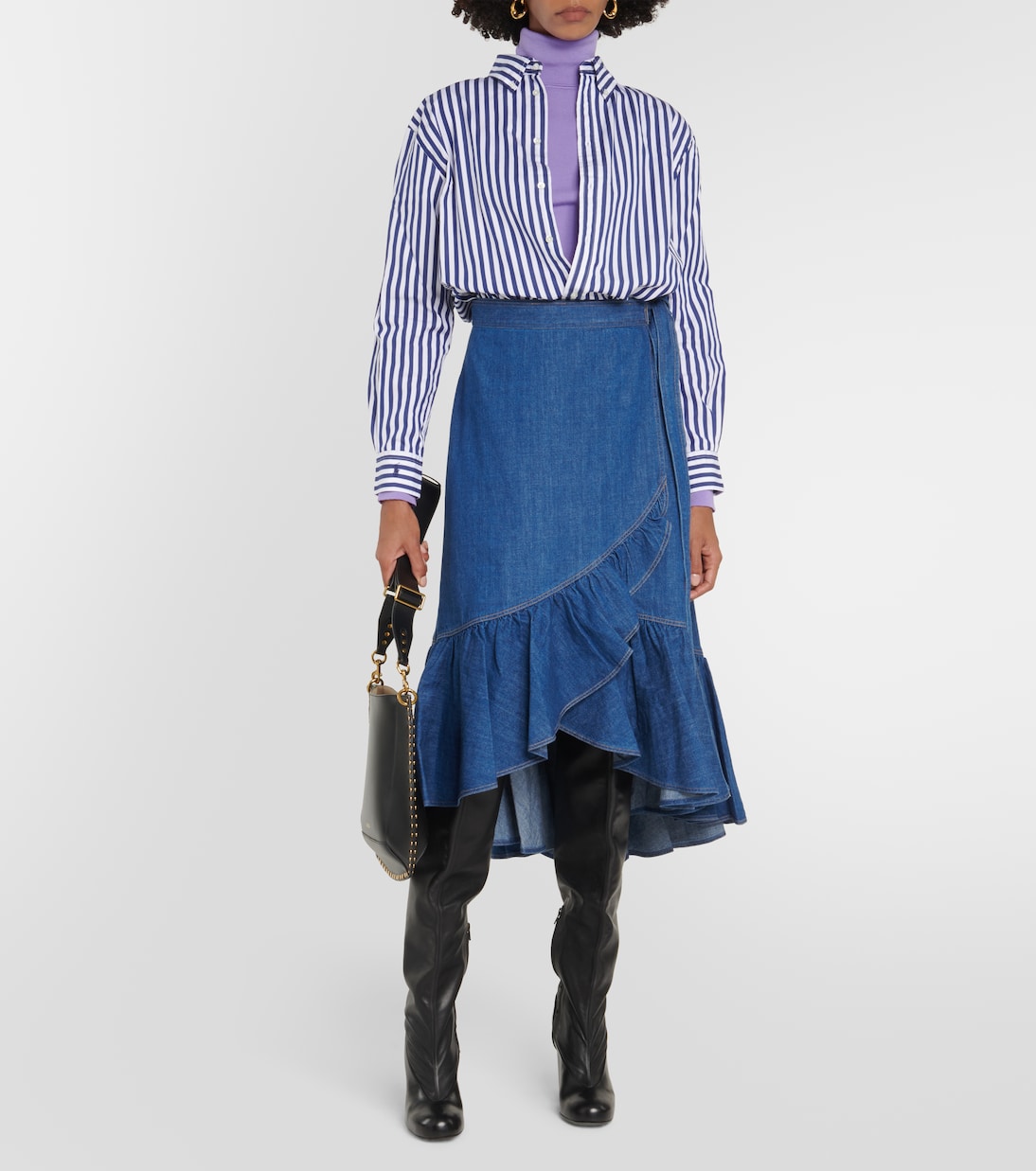 Gonna a portafoglio in chambray | Polo Ralph Lauren