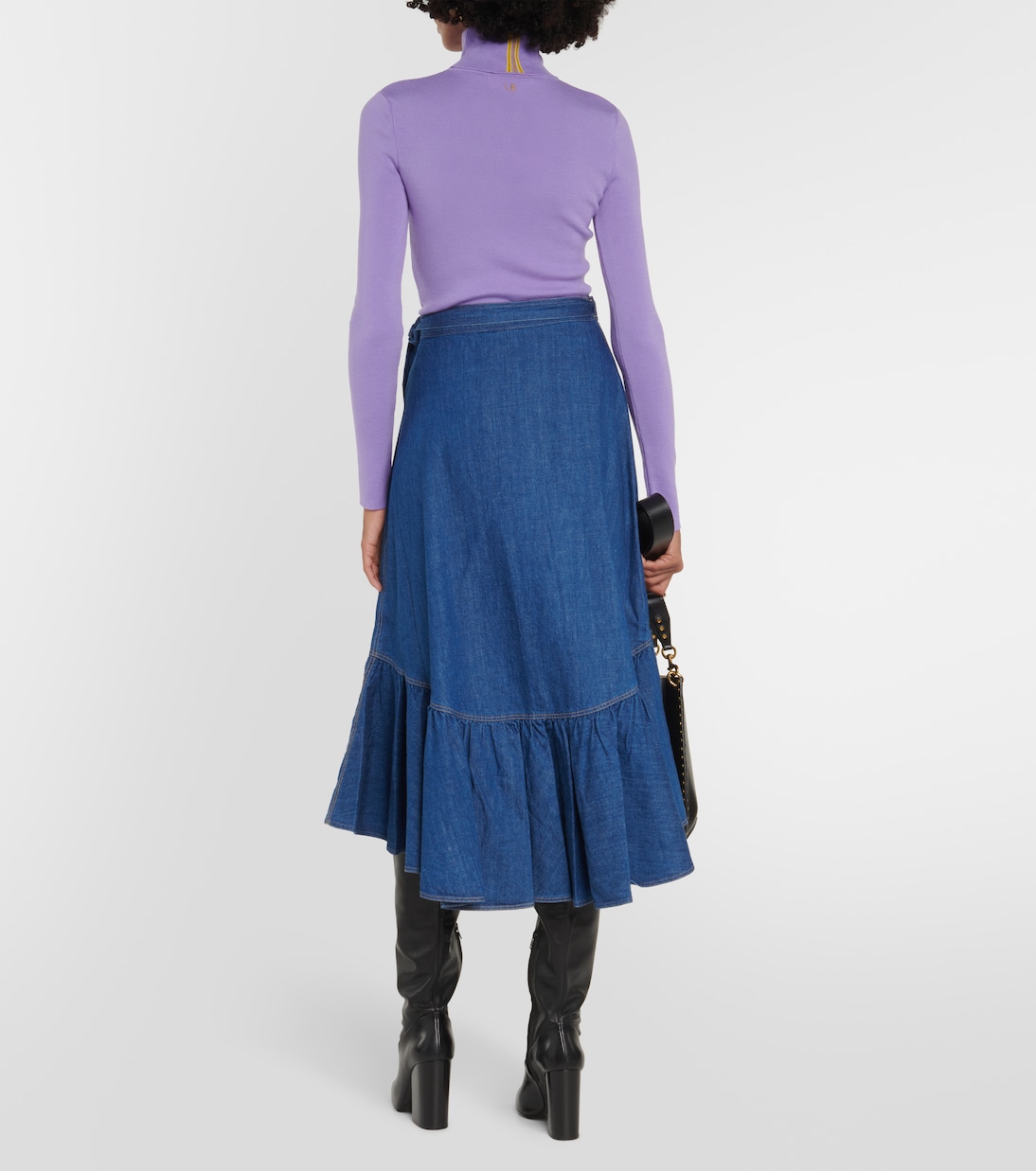 Gonna a portafoglio in chambray | Polo Ralph Lauren