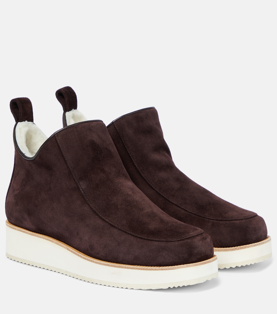 Ankle Boots Harry aus Veloursleder | Gabriela Hearst