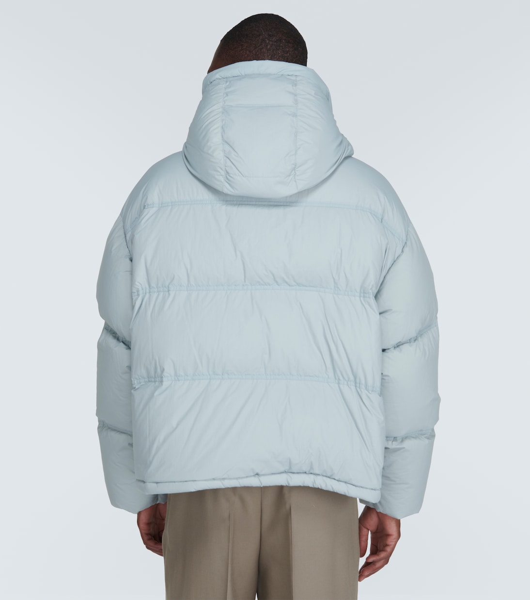 Technical canvas down jacket | Ami Paris