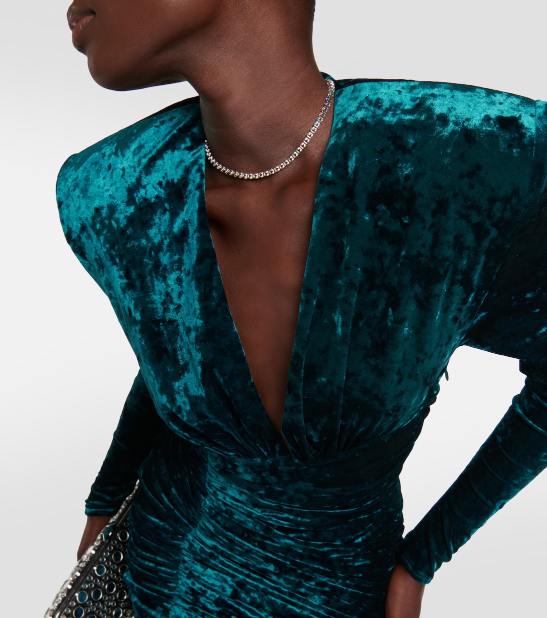 Velvet minidress | Alexandre Vauthier