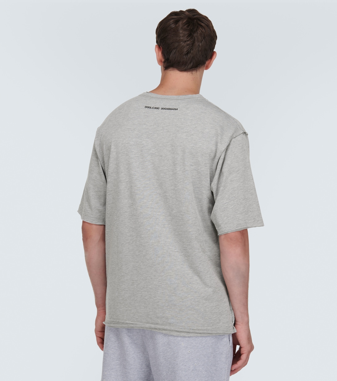 Camiseta de algodón estampada con logo | Dolce&Gabbana