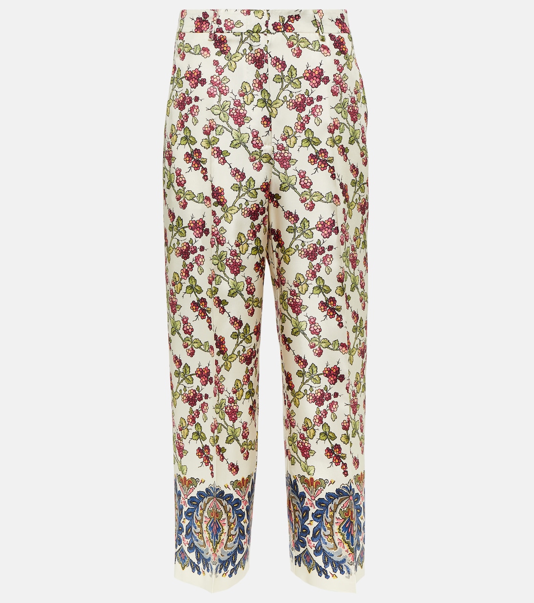 Jupe-culotte imprimée en soie | Etro