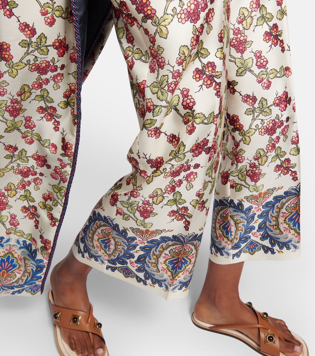 Jupe-culotte imprimée en soie | Etro
