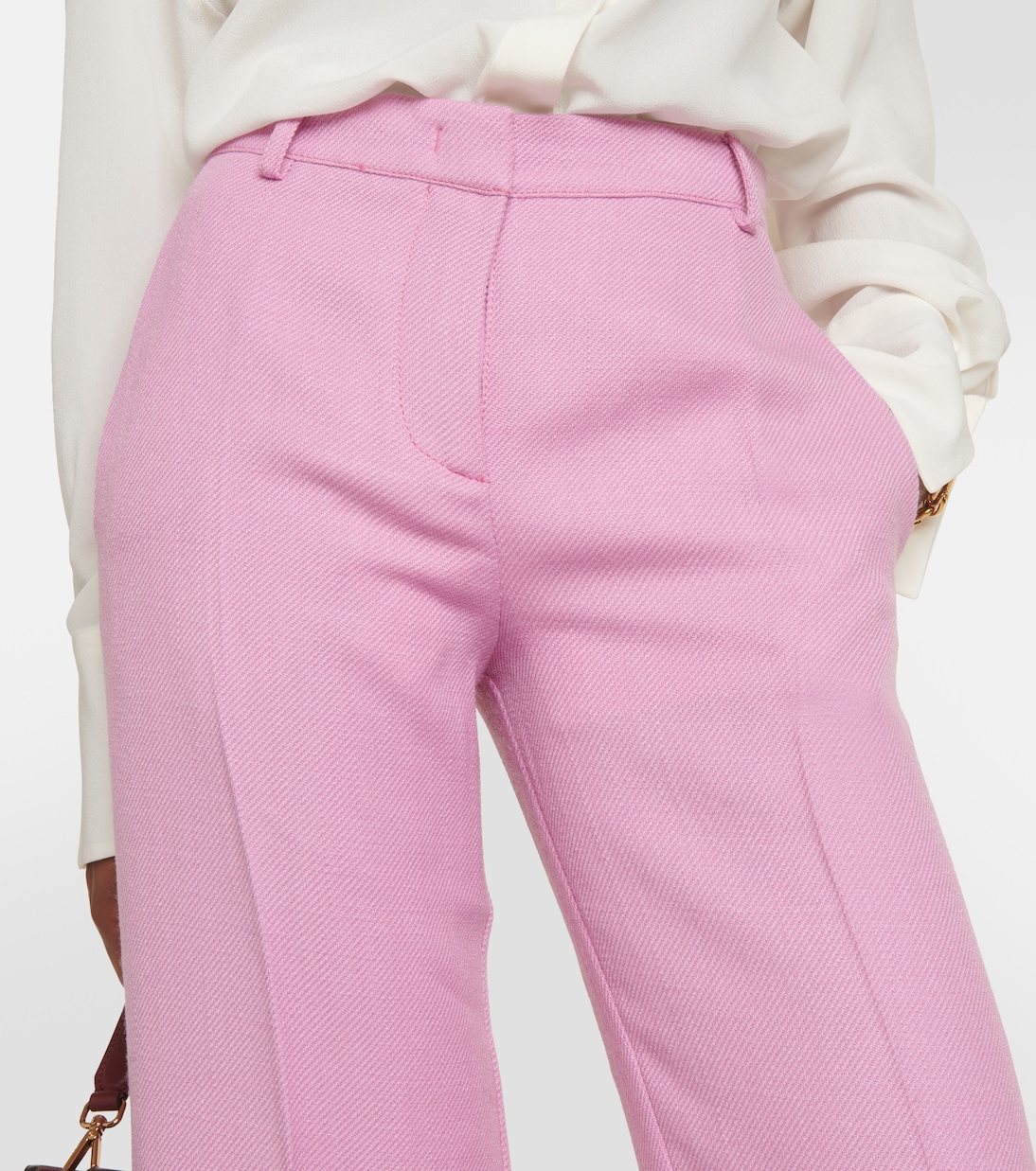 Pantalon ample en laine mélangée | Etro