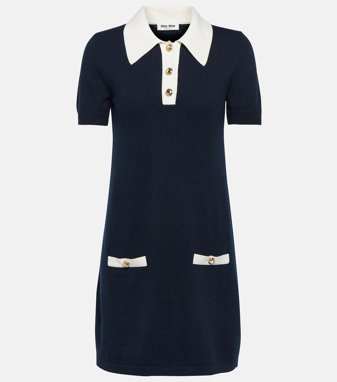 Miniabito in cashmere | Miu Miu