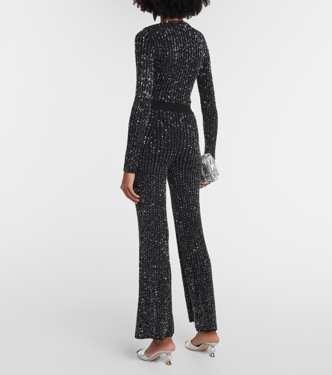 Verzierter Cropped-Cardigan aus Strick | Missoni