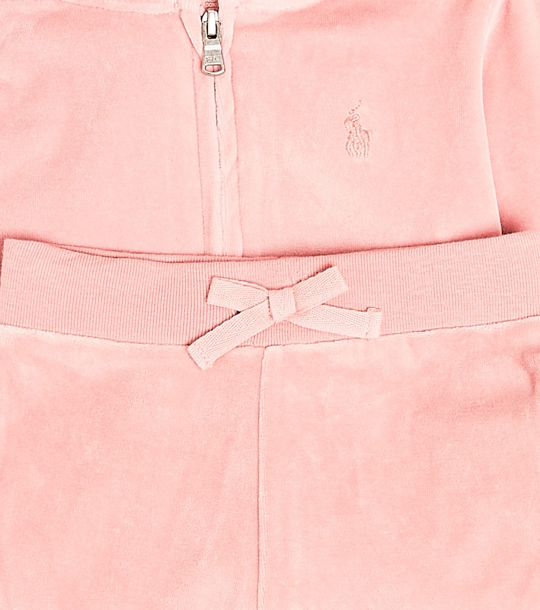 Bebé - chándal de mezcla de algodón con volantes | Polo Ralph Lauren Kids