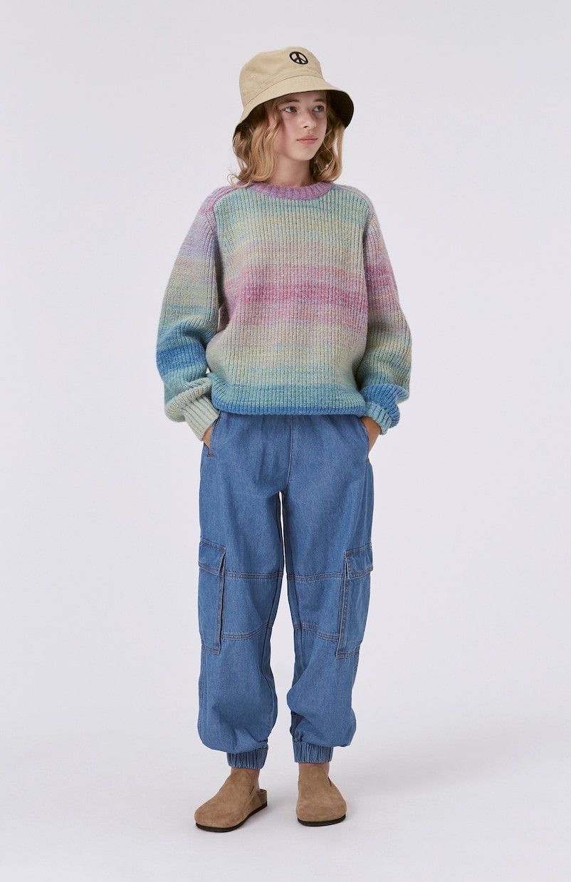 Aliki chambray cargo jeans | Molo