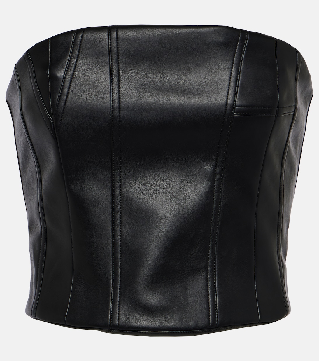 Bustier in similpelle | Amiri