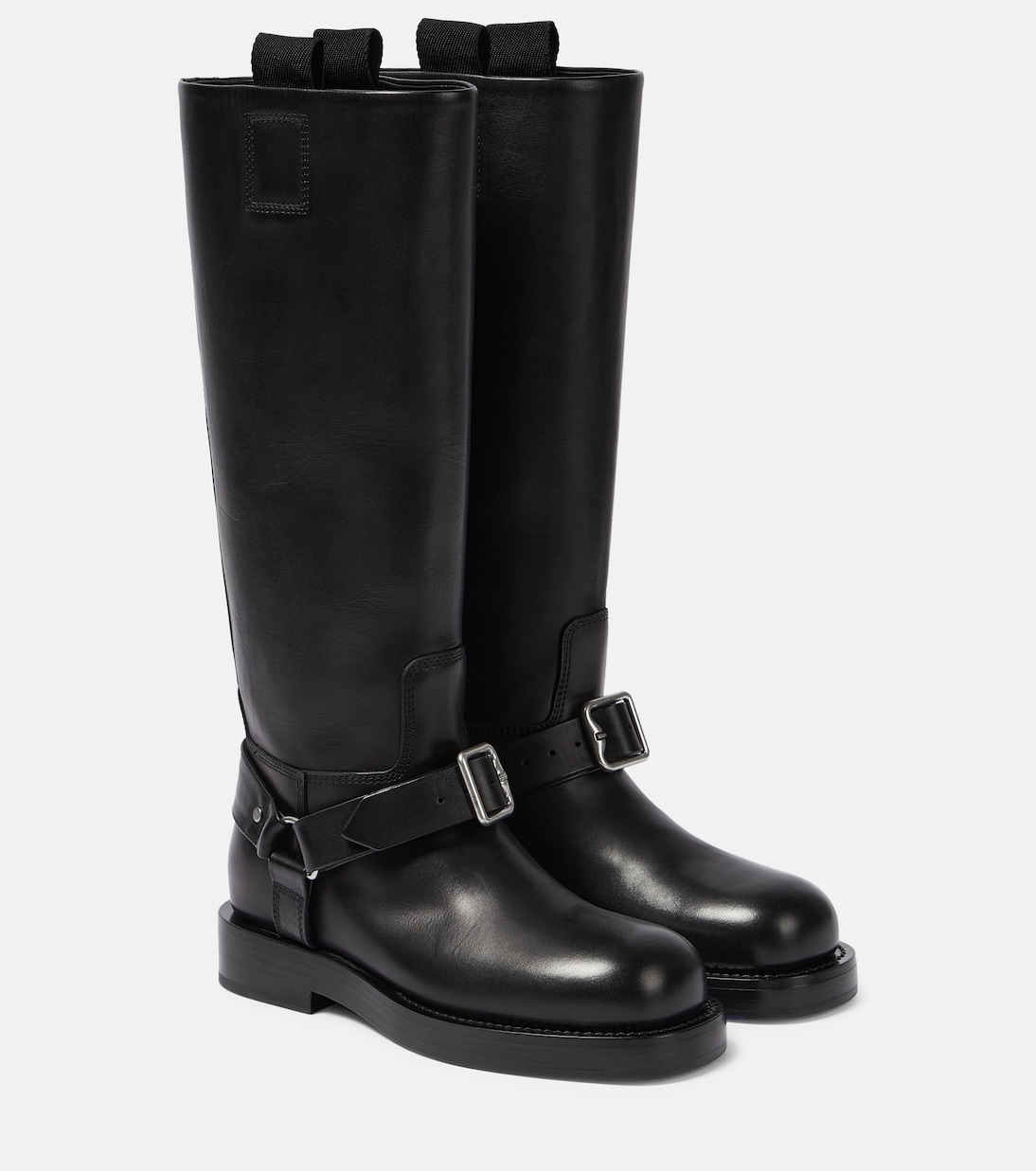 Bottes Saddle en cuir | Burberry