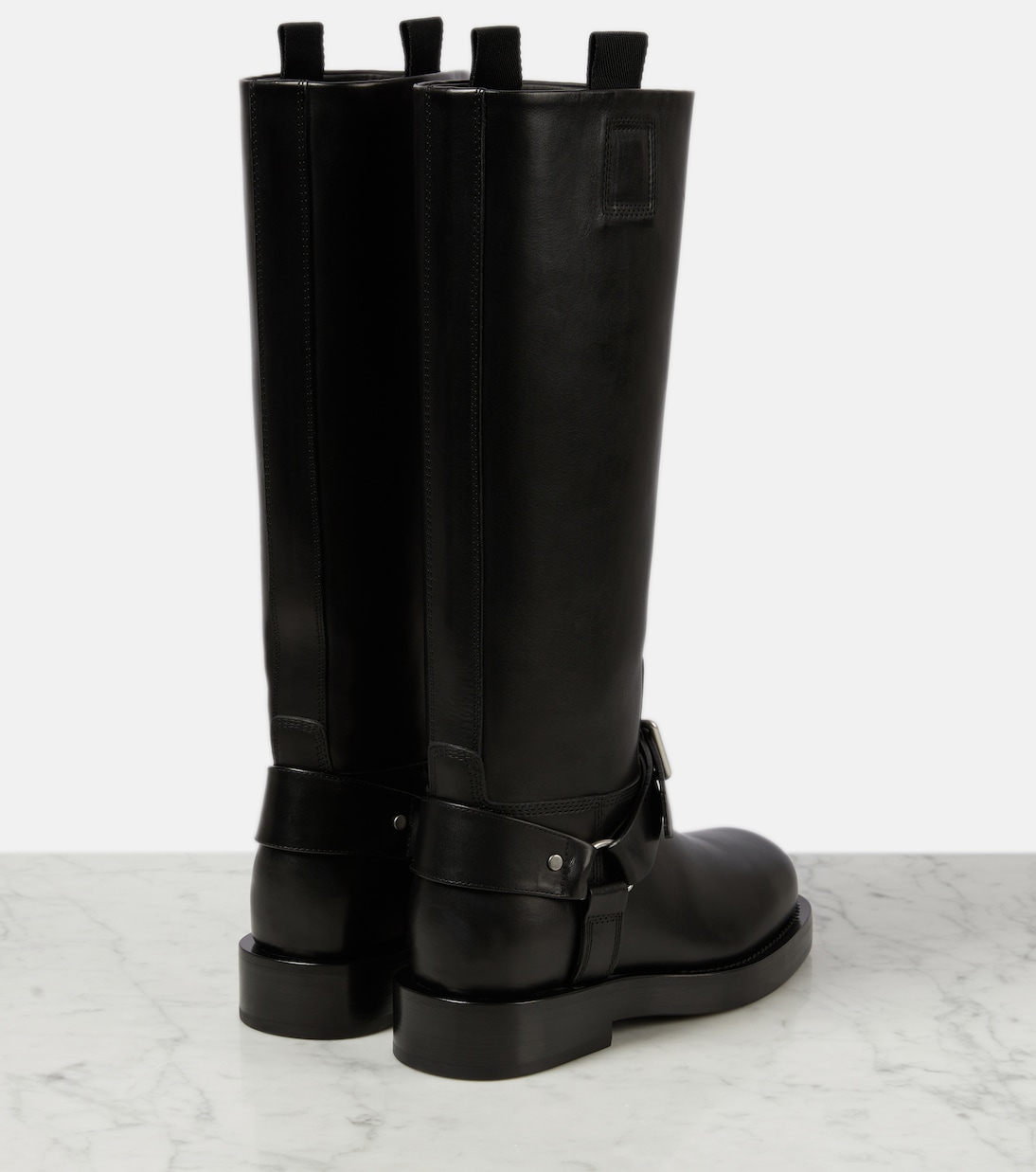 Bottes Saddle en cuir | Burberry
