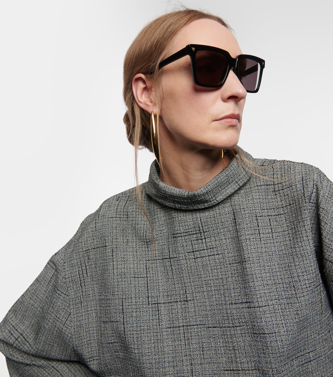 Occhiali da sole squadrati Soft | Bottega Veneta
