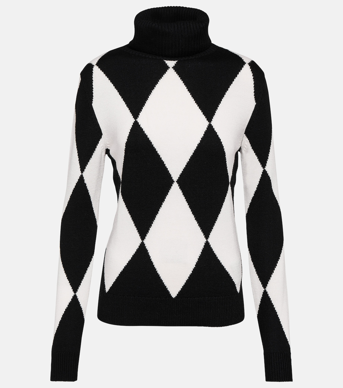 Pull à col roulé Diamond en laine | Perfect Moment