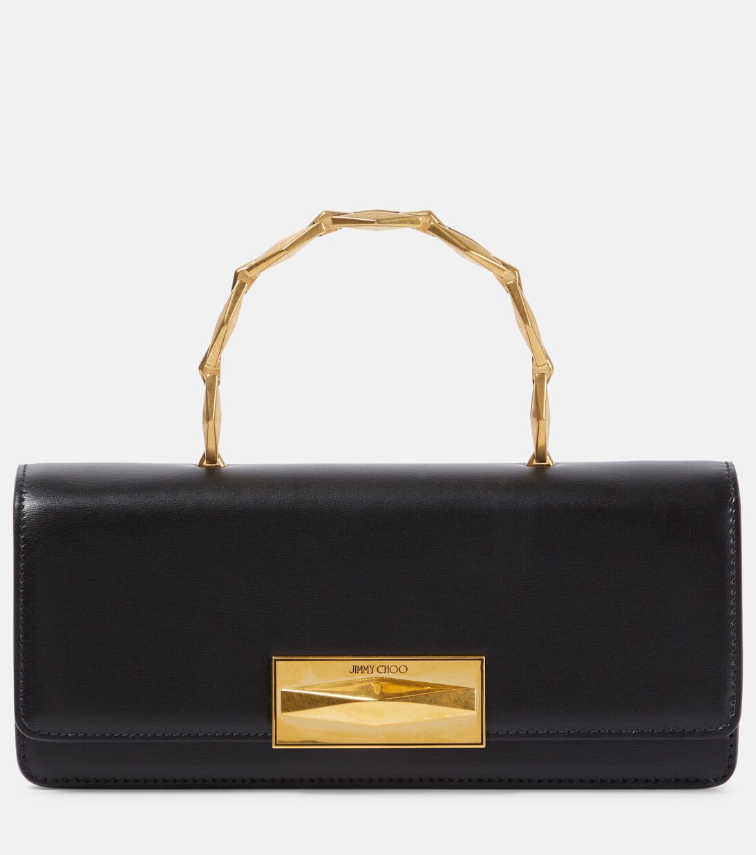 Tote Diamond Chain Small aus Leder | Jimmy Choo