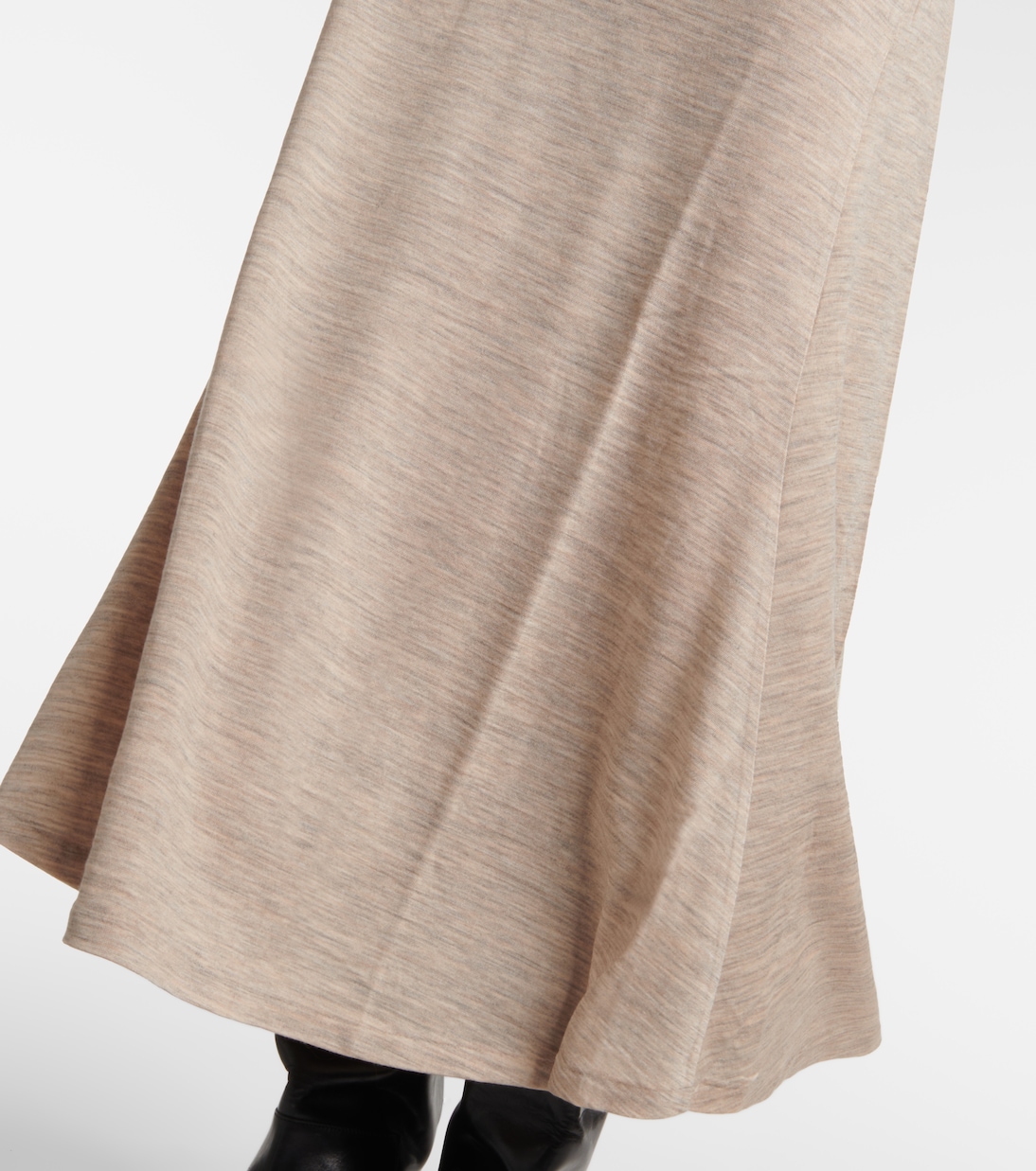 Wool-blend jersey midi dress | Polo Ralph Lauren