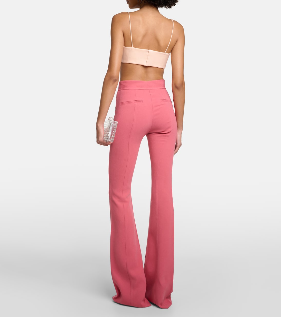 High-rise flared pants | Alex Perry