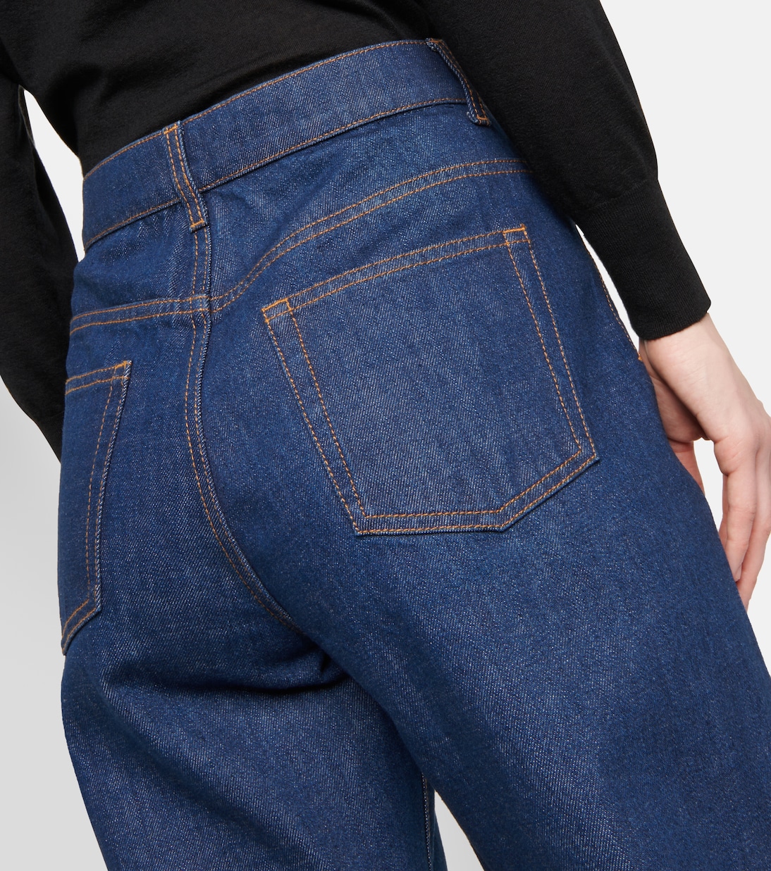 Jeans regular Borjis a vita alta | The Row