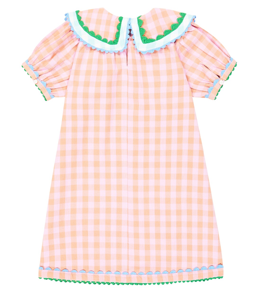 Abito in cotone con ricamo | Stella McCartney Kids