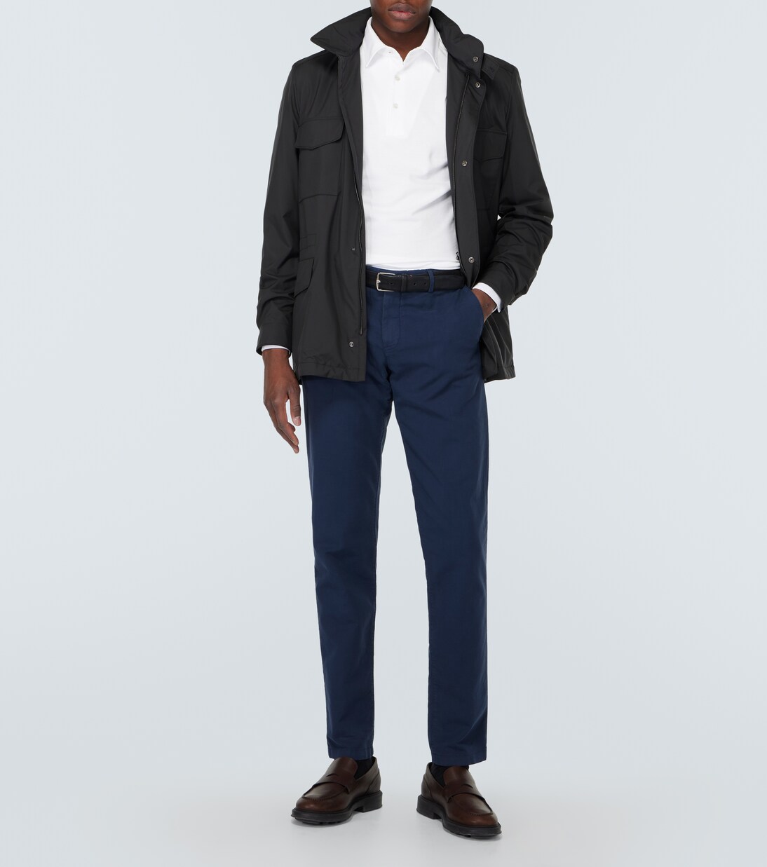 Polopullover aus Baumwoll-Piqué | Loro Piana