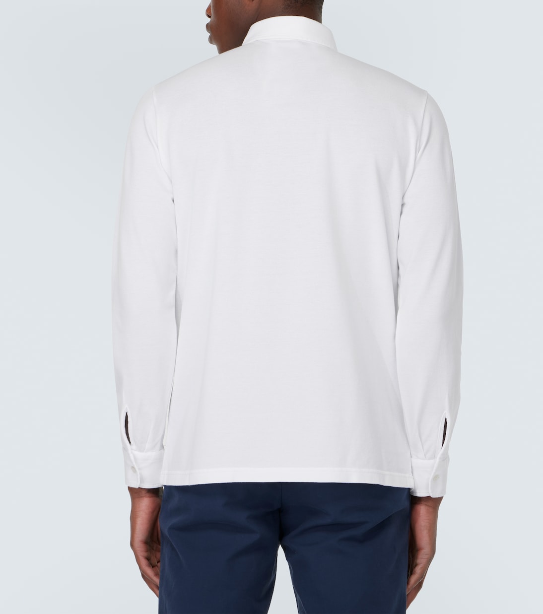 Polopullover aus Baumwoll-Piqué | Loro Piana