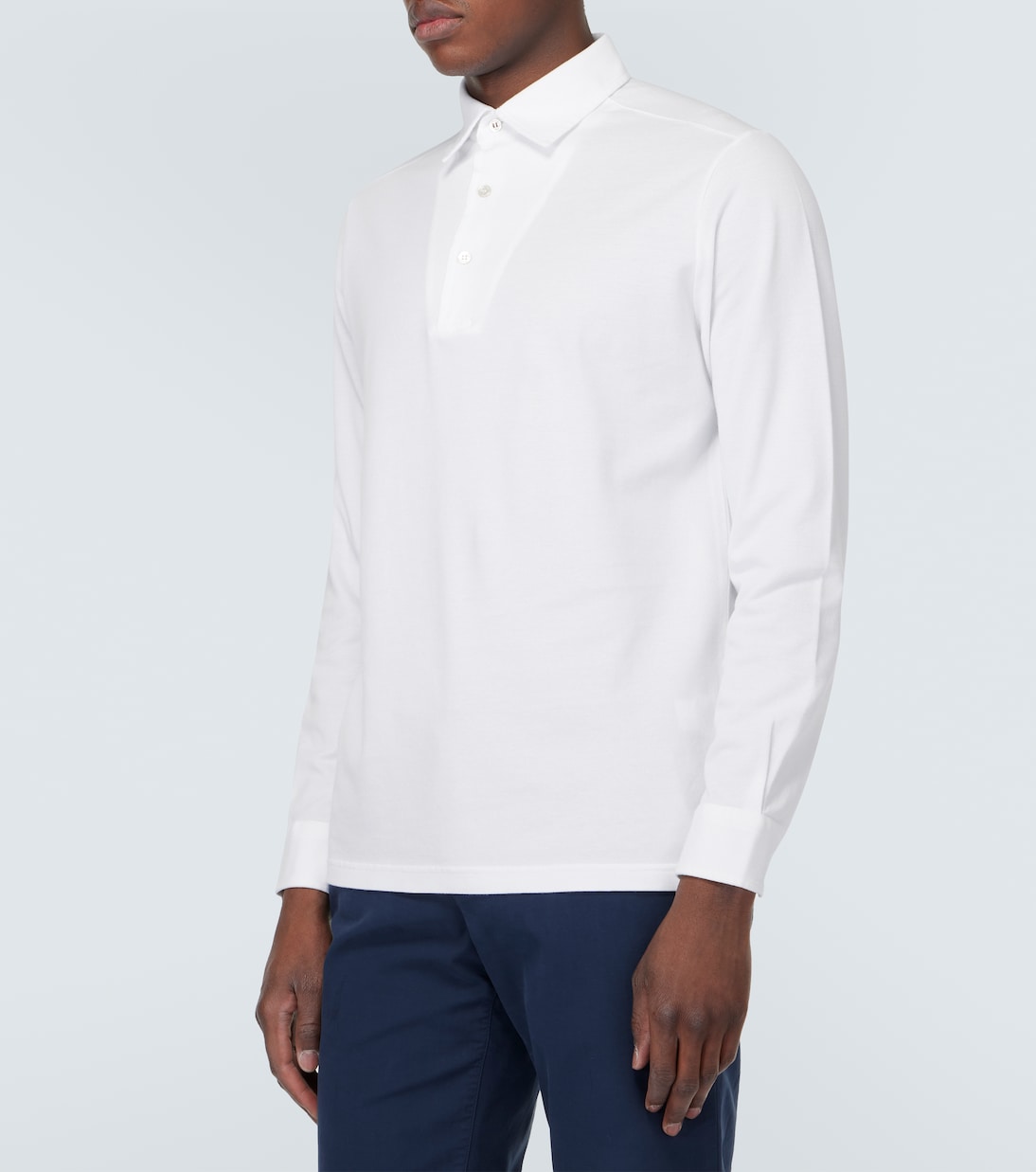Polopullover aus Baumwoll-Piqué | Loro Piana