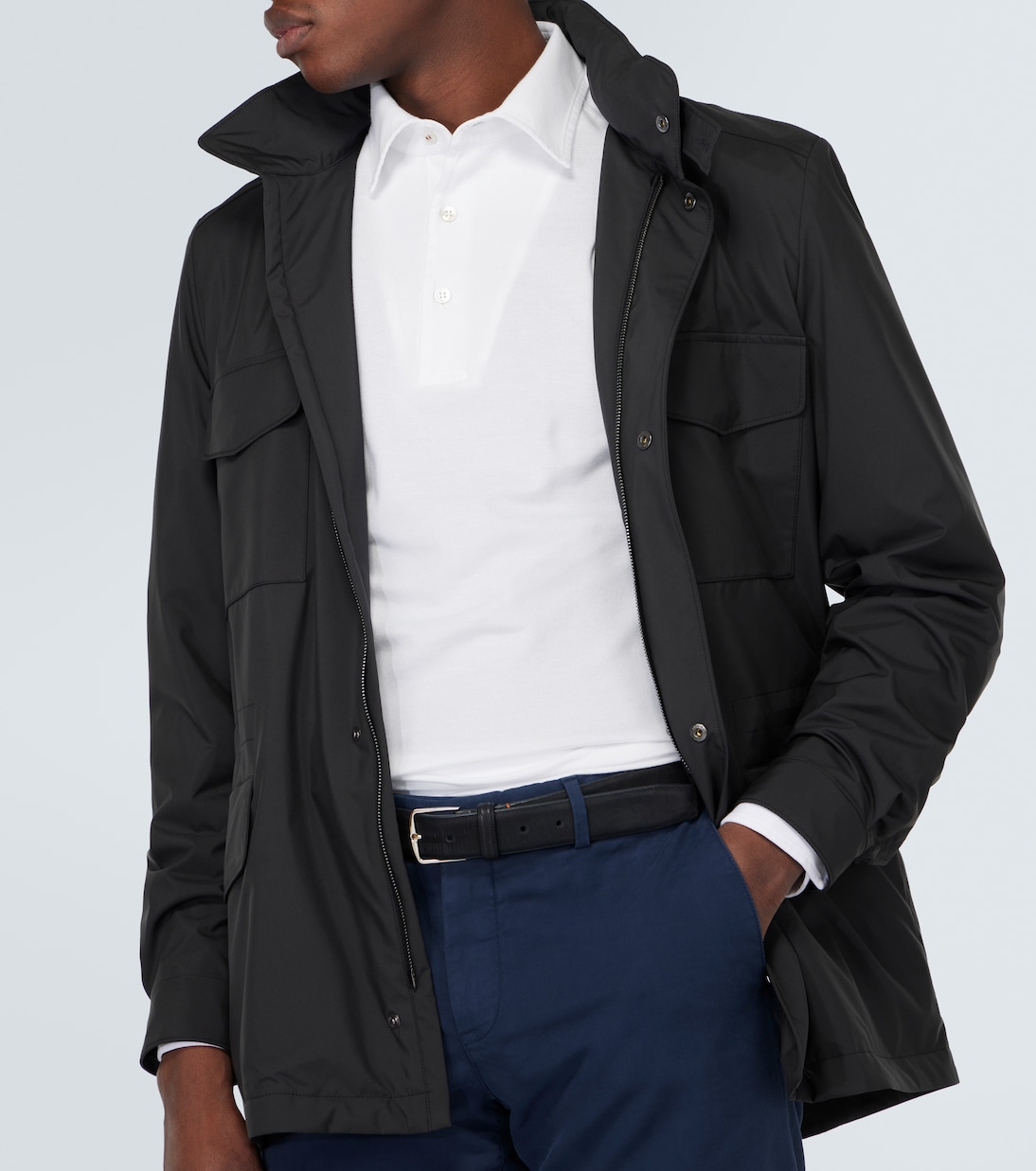Polopullover aus Baumwoll-Piqué | Loro Piana