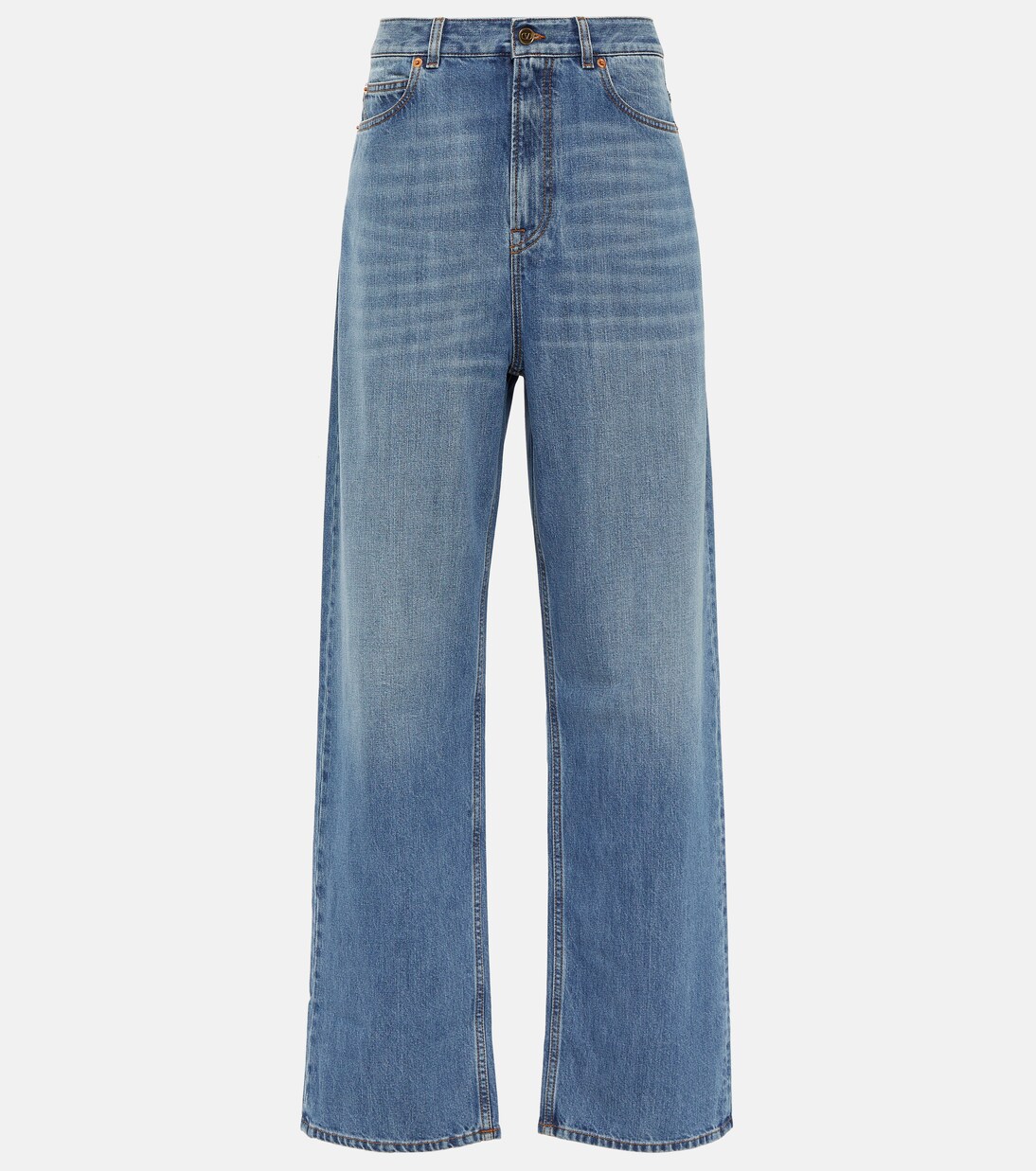 Jean ample à taille haute | Valentino