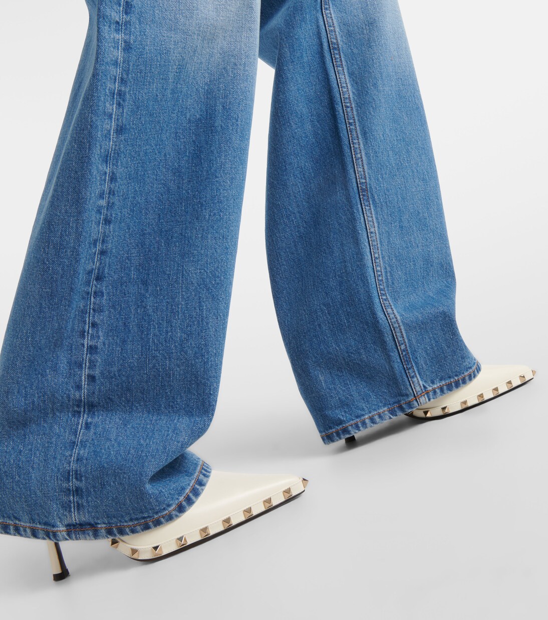 Jean ample à taille haute | Valentino