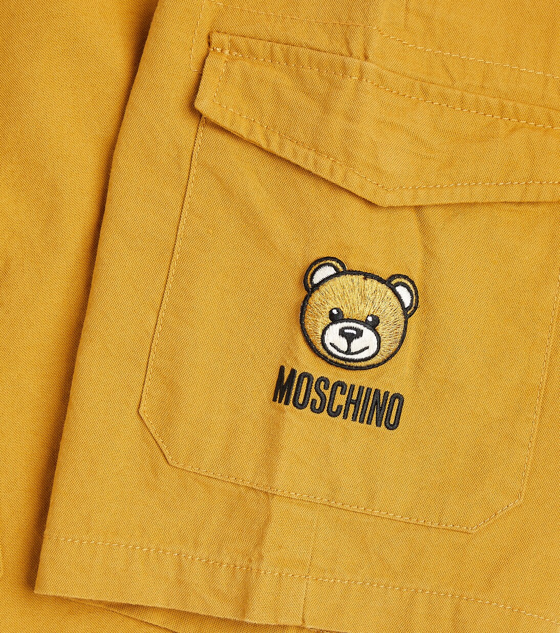 Shorts cargo Teddy Bear in misto cotone | Moschino Kids