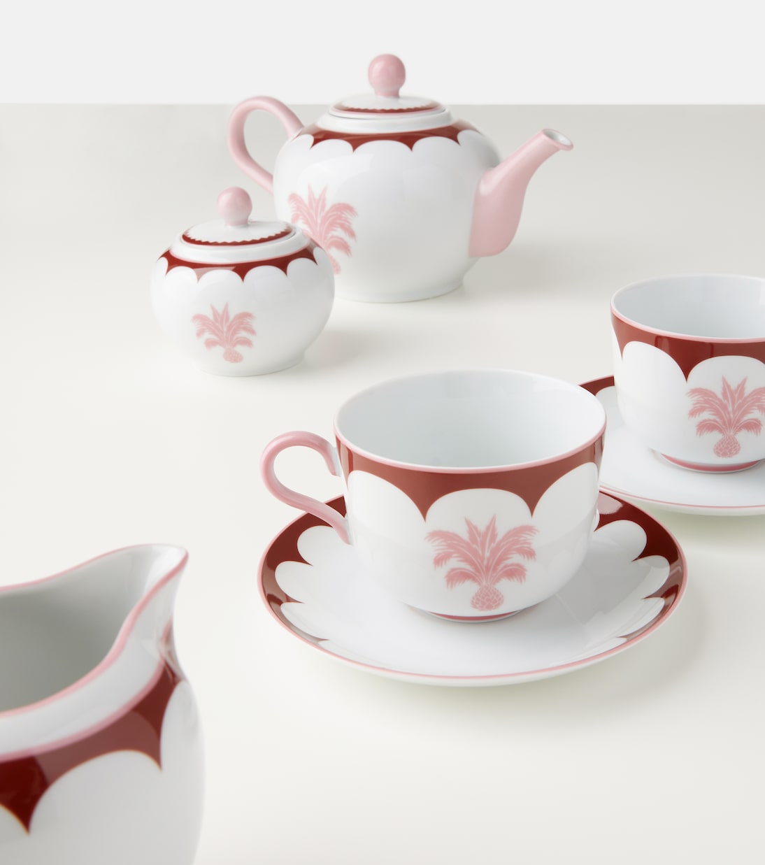Jaipur porcelain jug | Aquazzura Casa
