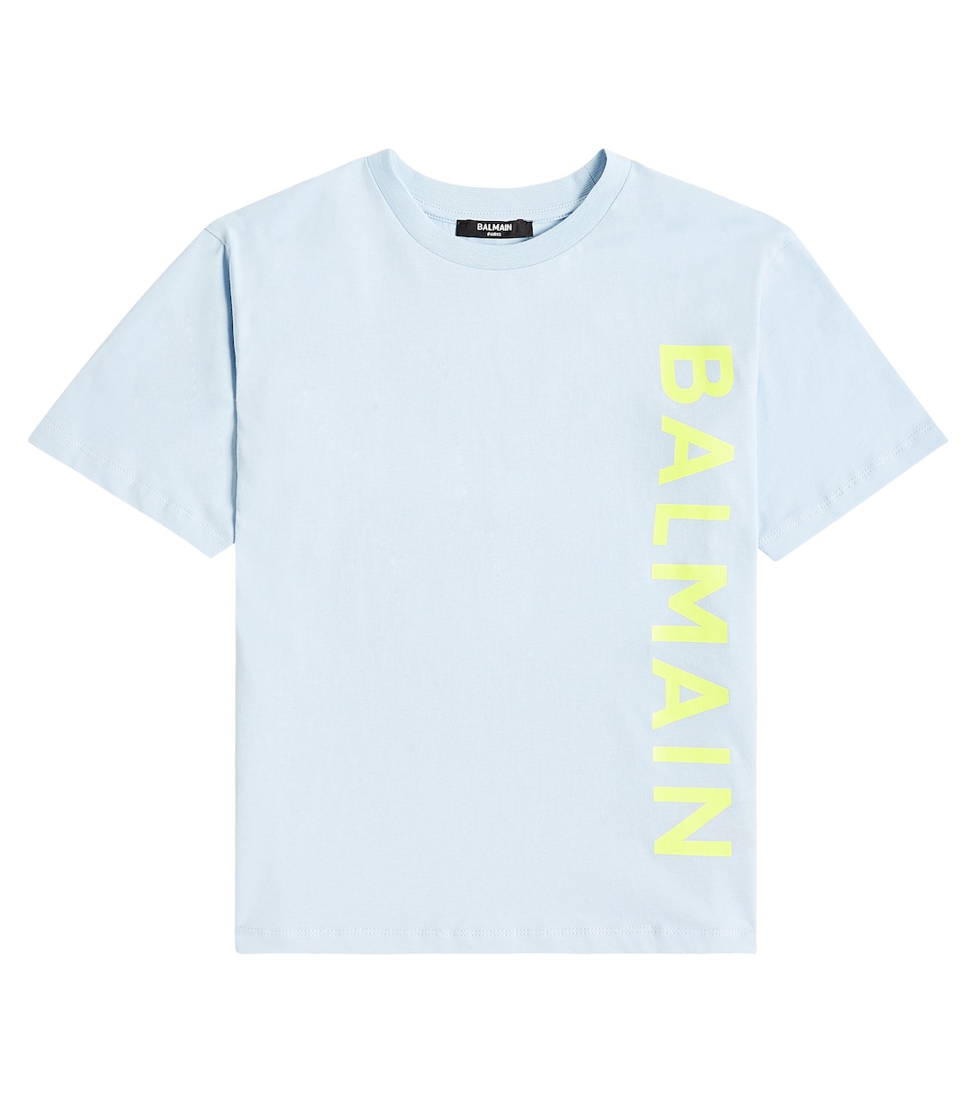 Camiseta de jersey de algodón con logo | Balmain Kids