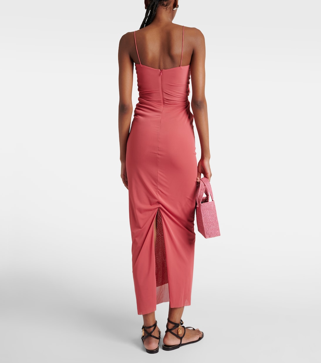 Molded Venus cutout mesh maxi dress | Christopher Esber