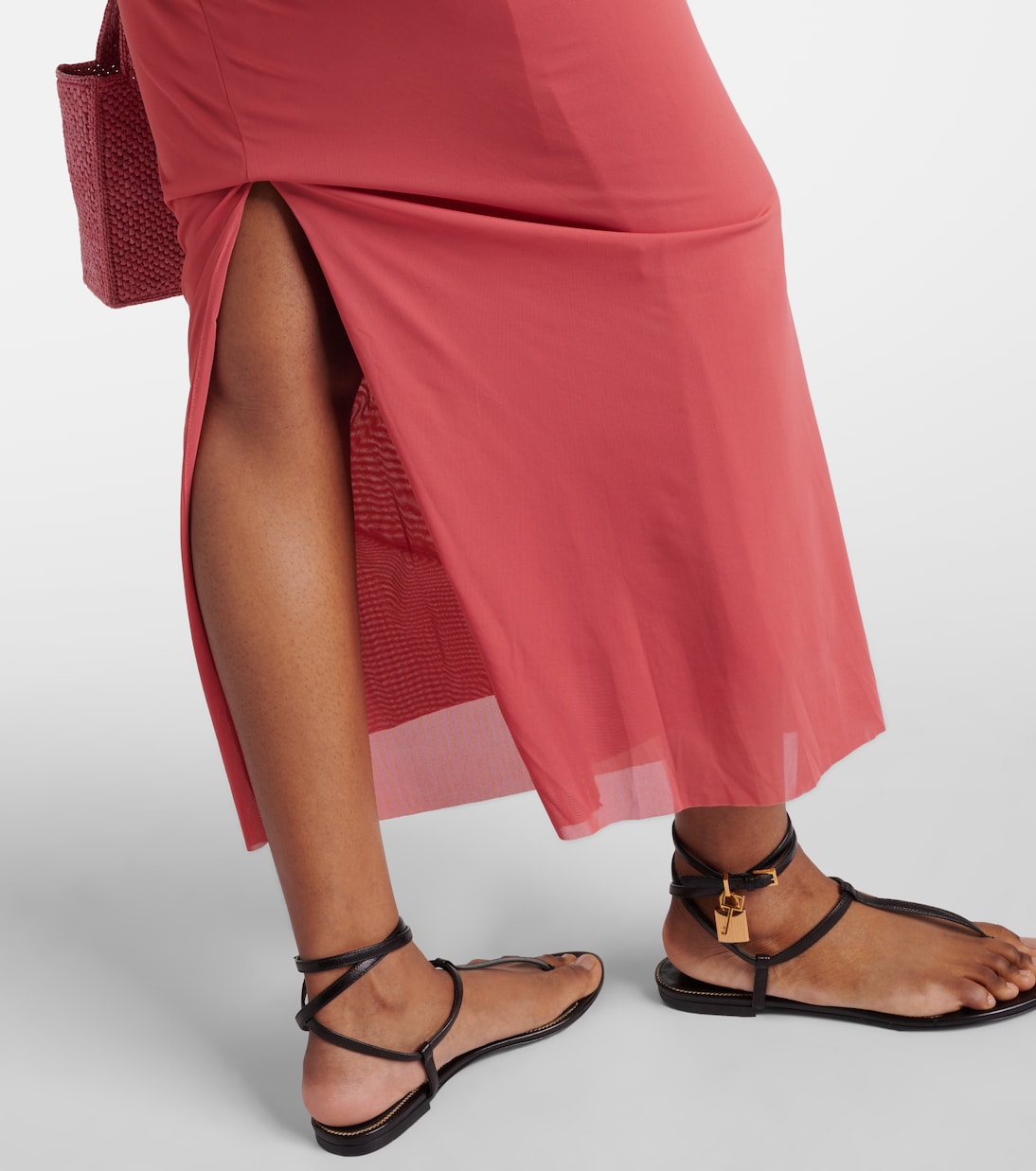 Molded Venus cutout mesh maxi dress | Christopher Esber