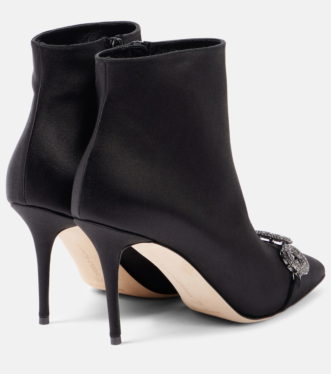 Stivaletti Balvisa in raso | Manolo Blahnik