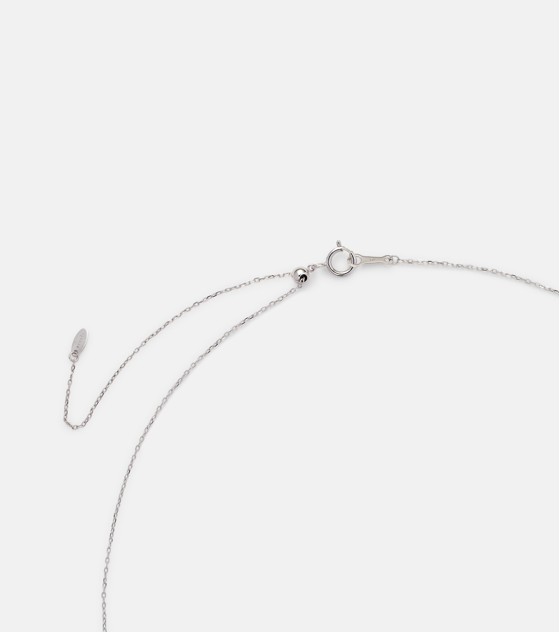 Collier en or blanc 18 ct et diamants | Persée