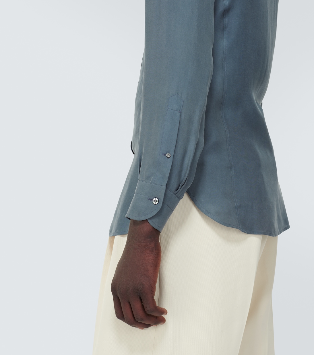 Camicia in twill di seta | Tom Ford