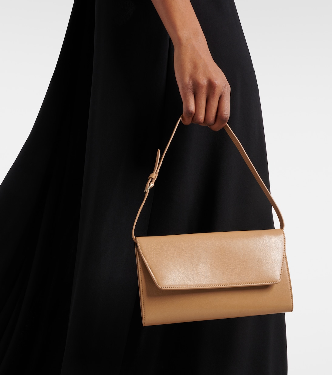 Pochette Evening en cuir | The Row