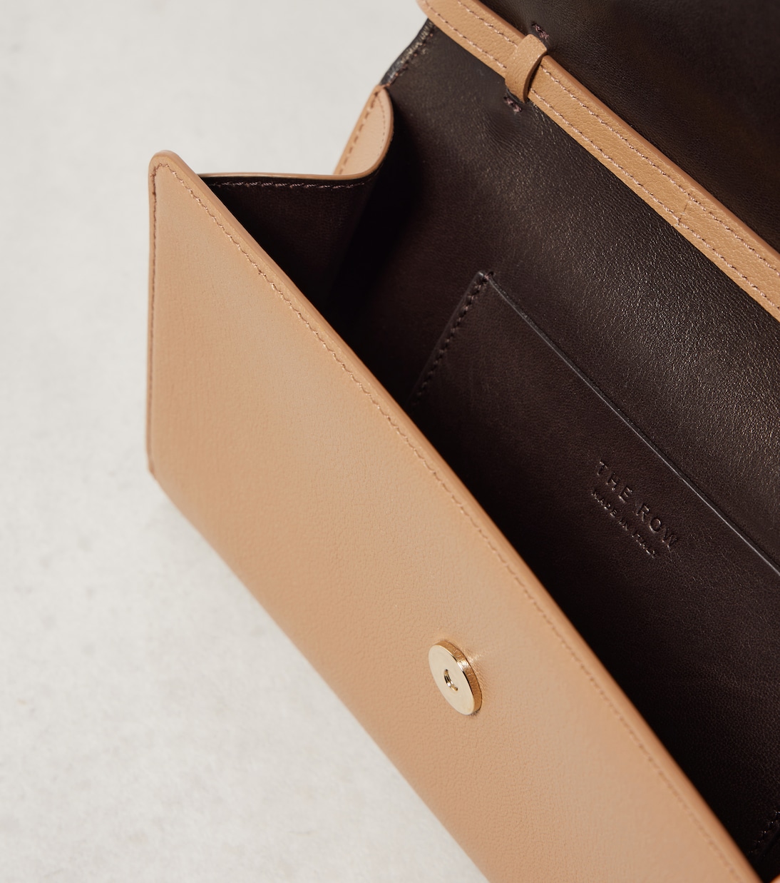 Pochette Evening en cuir | The Row