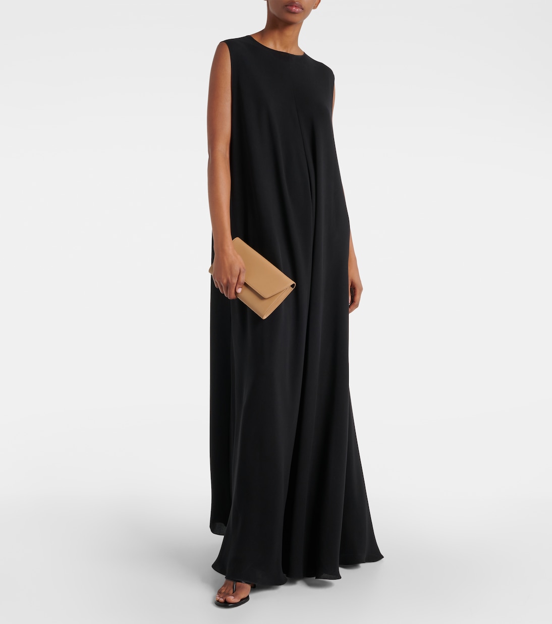 Pochette Evening en cuir | The Row