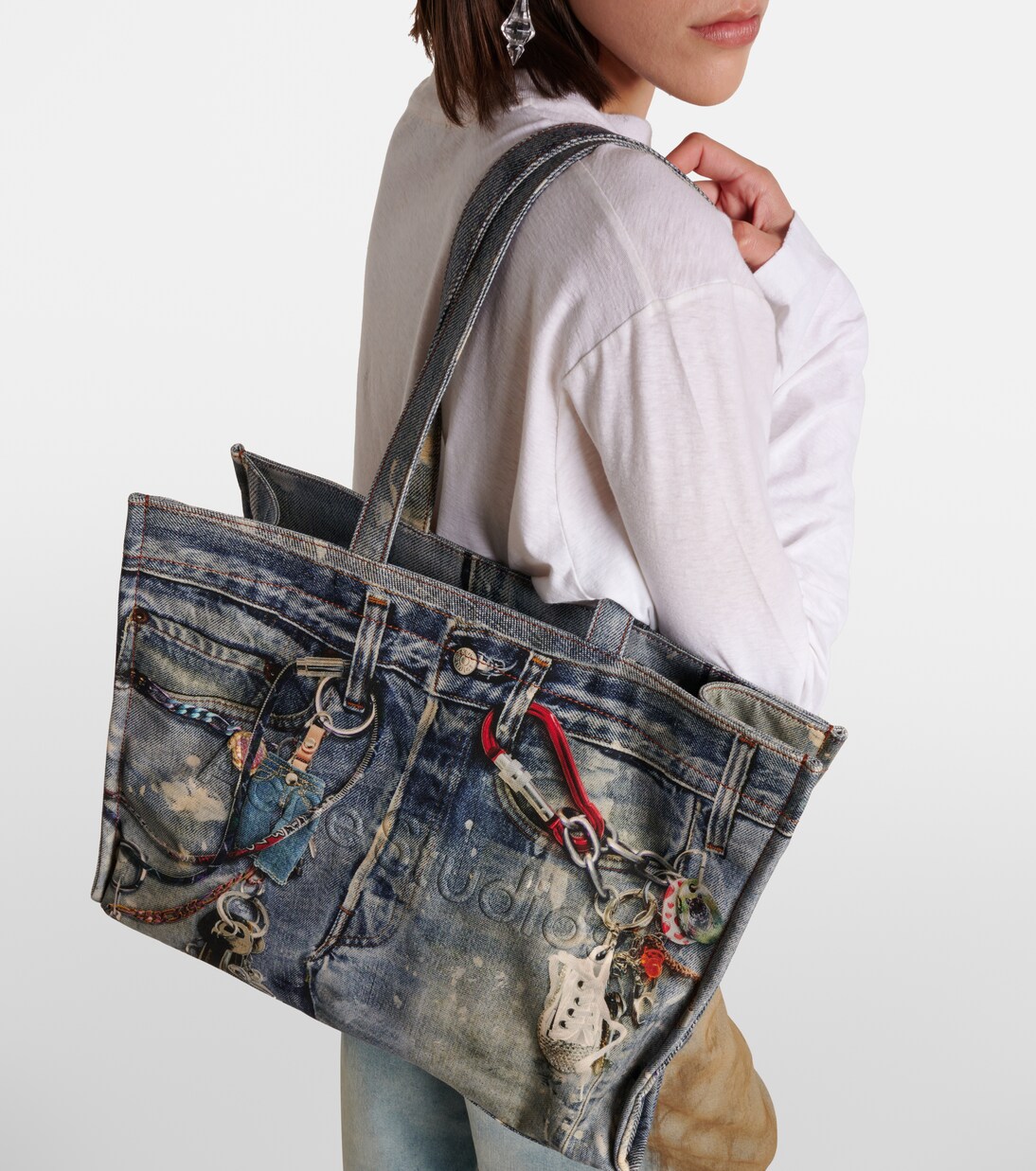 Acne Studios デニムトートバッグ