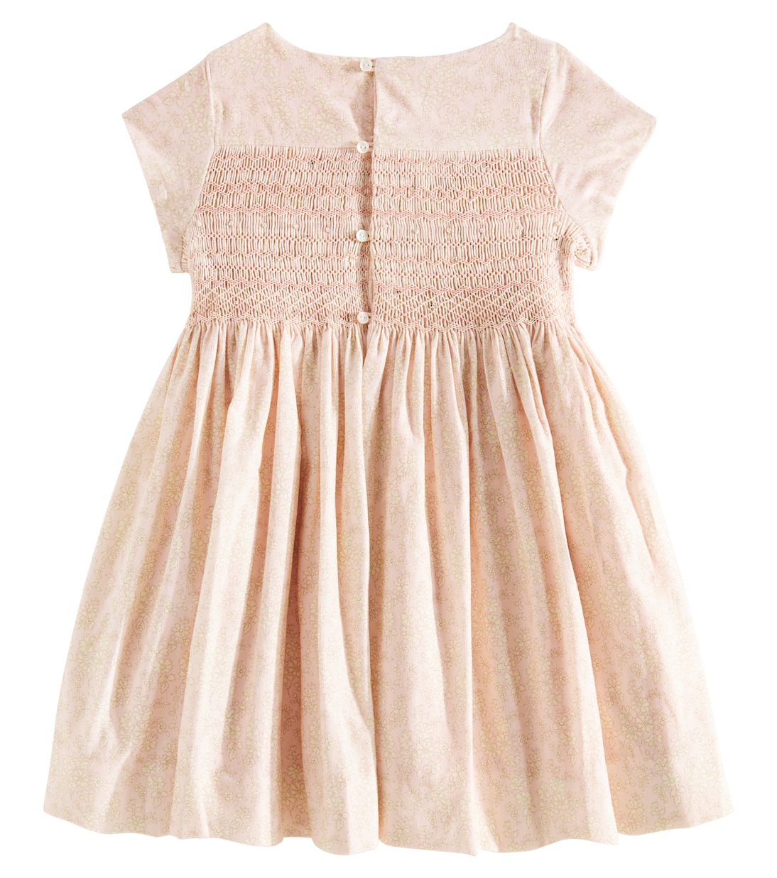 Abito Duchesse in cotone con ricamo | Bonpoint