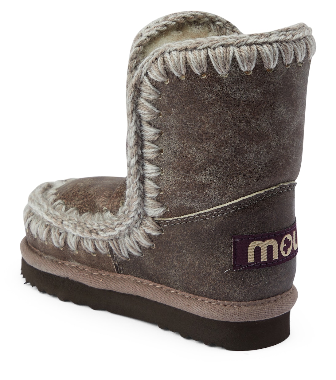 Bottines après-ski en cuir | Mou Kids