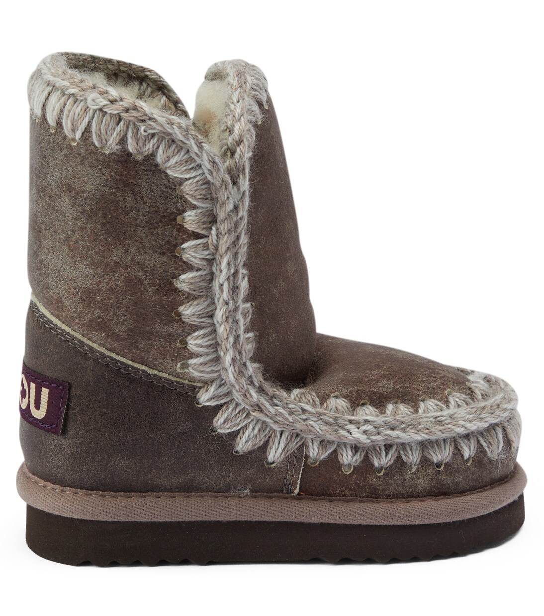 Bottines après-ski en cuir | Mou Kids