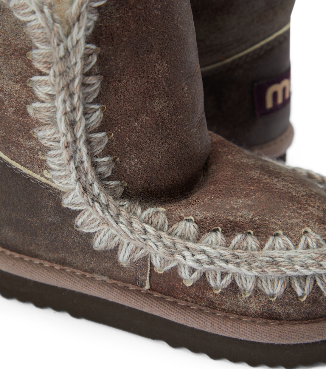 Bottines après-ski en cuir | Mou Kids